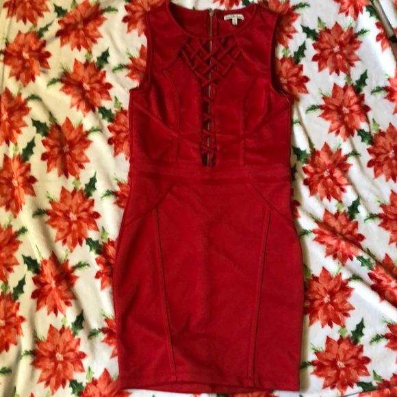 Red dress